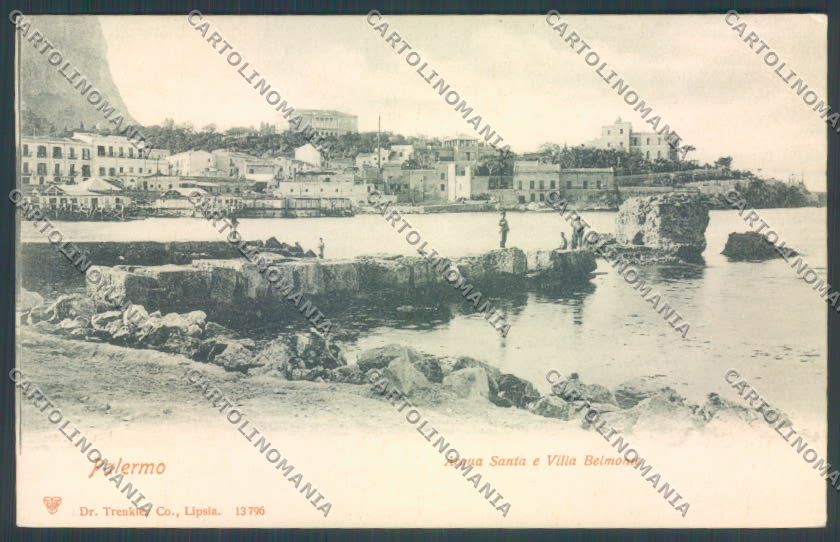 Palermo Città Acqua Santa cartolina ZT8170 – fronte
