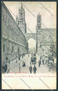 Palermo Città Via Bonello Alterocca cartolina ZT8184 – fronte