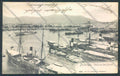 Palermo Città Porto cartolina ZT8190 – fronte