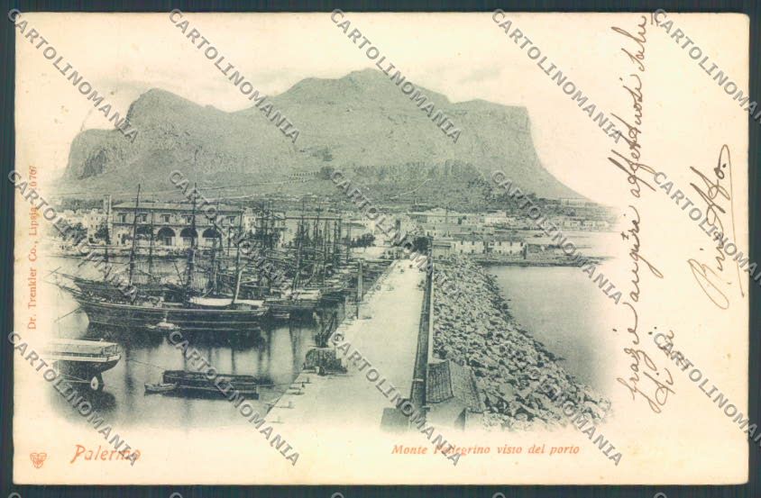 Palermo Città Monte Pellegrino cartolina ZT8193 – fronte