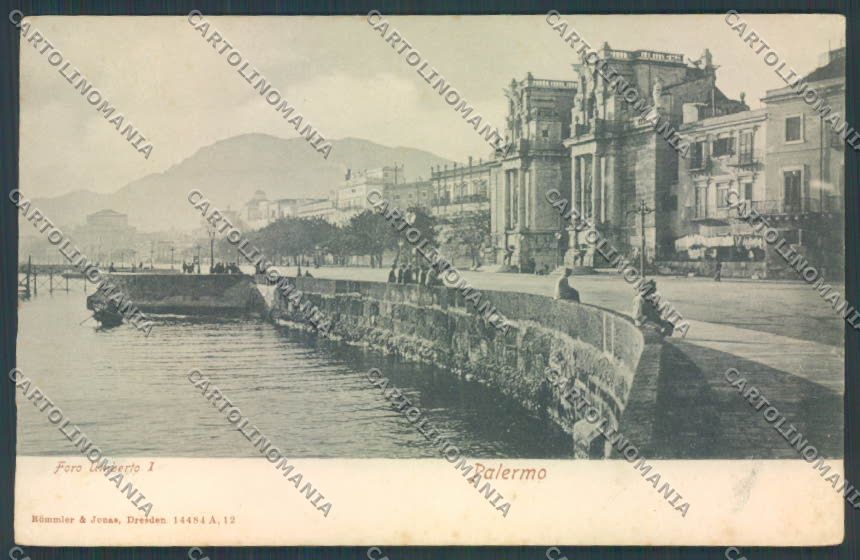 Palermo Città Porta Felice cartolina ZT8217 – fronte