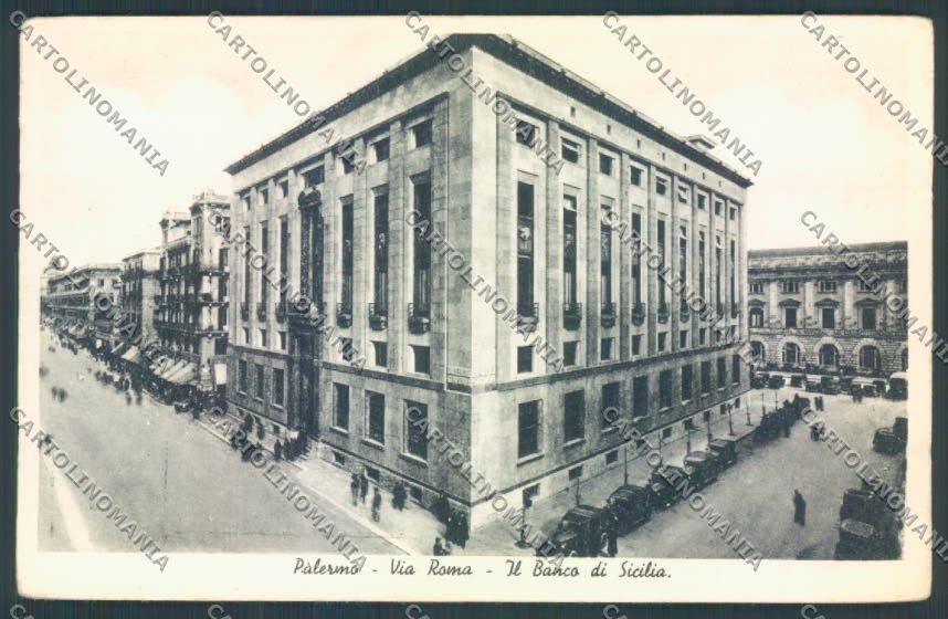 Palermo Città Banco di Sicilia cartolina ZT8218 – fronte