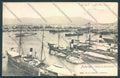 Palermo Città Porto PIEGHE cartolina ZT8222 – fronte