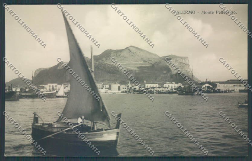 Palermo Città Monte Pellegrino Foto cartolina ZT8237 – fronte