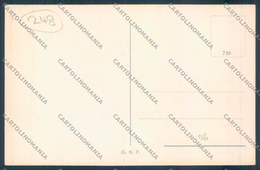 Palermo Costumi Asino cartolina ZT8253 – retro