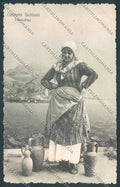 Palermo Costumi Monte Pellegrino ABRASA cartolina ZT8256 – fronte