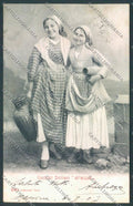 Palermo Costumi Alterocca cartolina ZT8259 – fronte