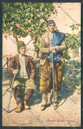 Palermo Costumi Caprai cartolina ZT8286 – fronte