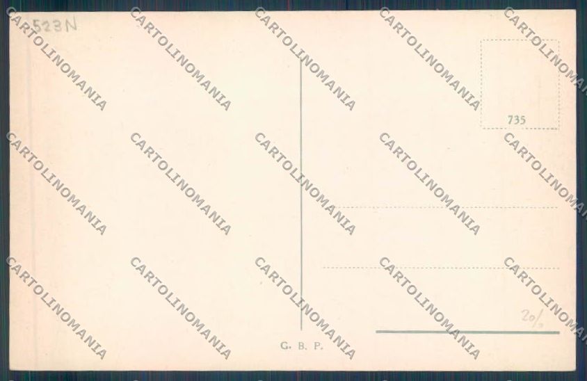 Palermo Costumi Capre Venditore Latte cartolina ZT8297 – retro