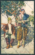 Palermo Costumi Caprai cartolina ZT8306 – fronte