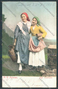 Palermo Costumi cartolina ZT8316 – fronte