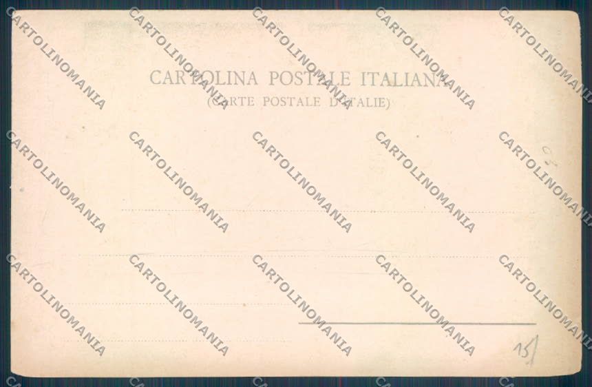 Palermo Carretto Siciliano Monreale Asino ANGOLO RIPARATO cartolina ZT8371 – retro
