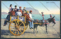 Palermo Carretto Siciliano Asino cartolina ZT8386 – fronte