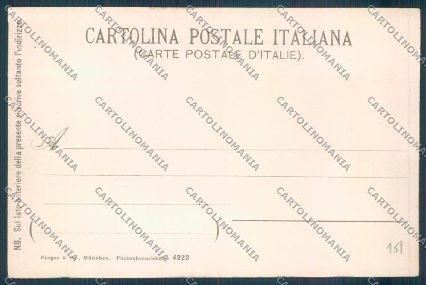 Palermo Carretto Siciliano PIEGHINE Asino cartolina ZT8395 – retro