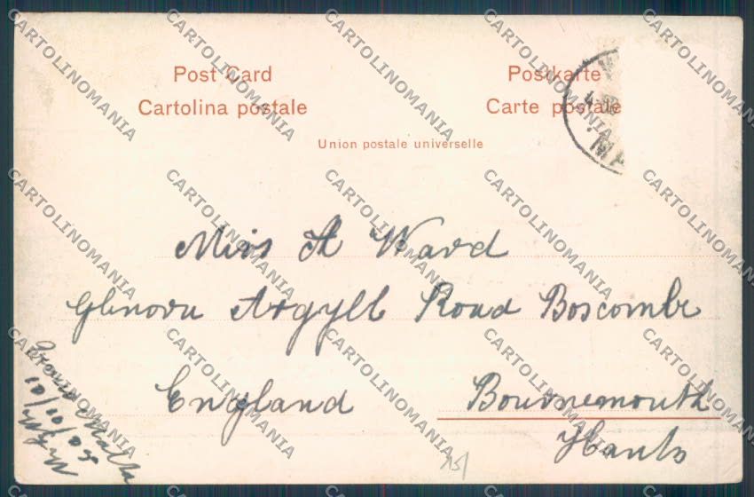 Palermo Carretto Siciliano Asino cartolina ZT8413 – retro