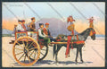 Palermo Carretto Siciliano Asino cartolina ZT8416 – fronte