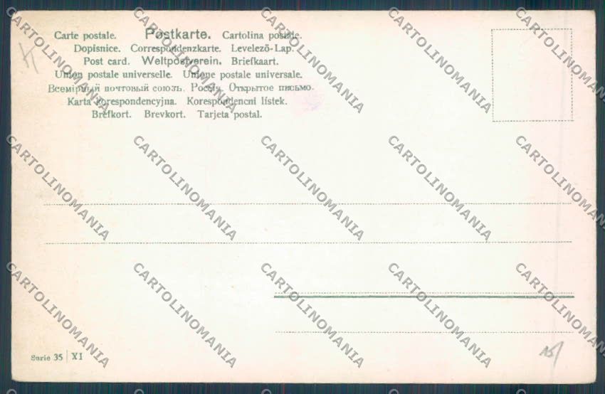 Palermo Carretto Siciliano Asino cartolina ZT8423 – retro