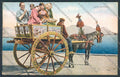 Palermo Carretto Siciliano Asino cartolina ZT8424 – fronte