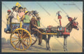 Palermo Carretto Siciliano Asino cartolina ZT8433 – fronte