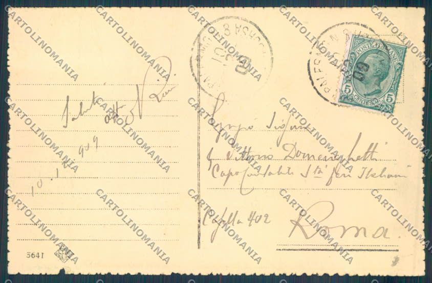 Palermo Carretto Siciliano Asino cartolina ZT8435 – retro