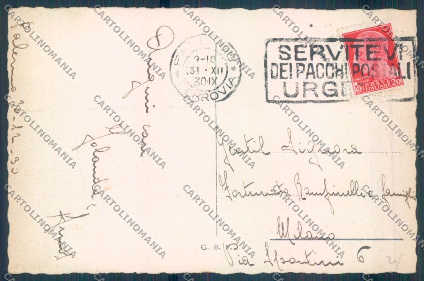 Palermo Carretto Siciliano Asino cartolina ZT8444 – retro
