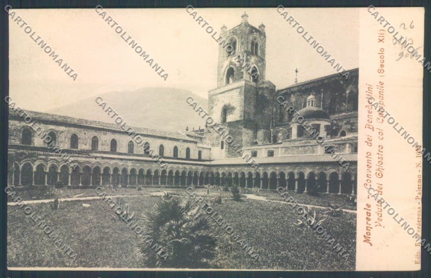 Palermo Monreale cartolina ZT8470 – fronte