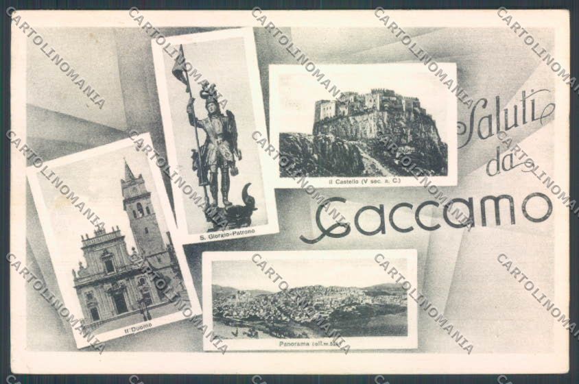 Palermo Caccamo cartolina ZT8477 – fronte