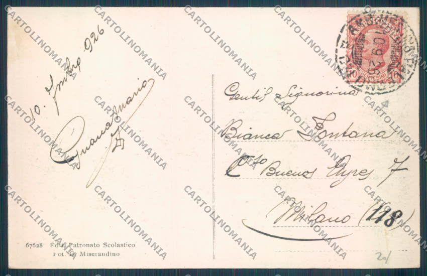 Palermo Caccamo cartolina ZT8478 – retro