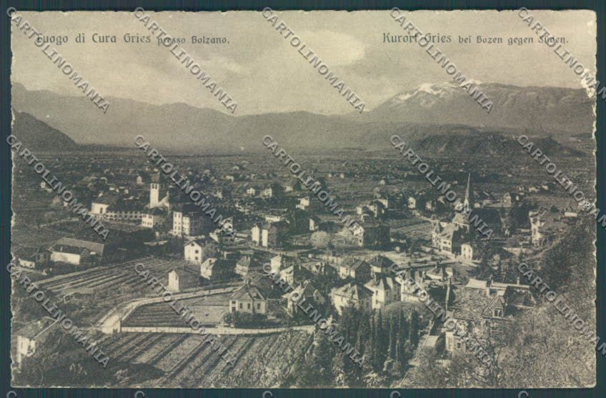 Bolzano Città ABRASA cartolina ZT8485 – fronte