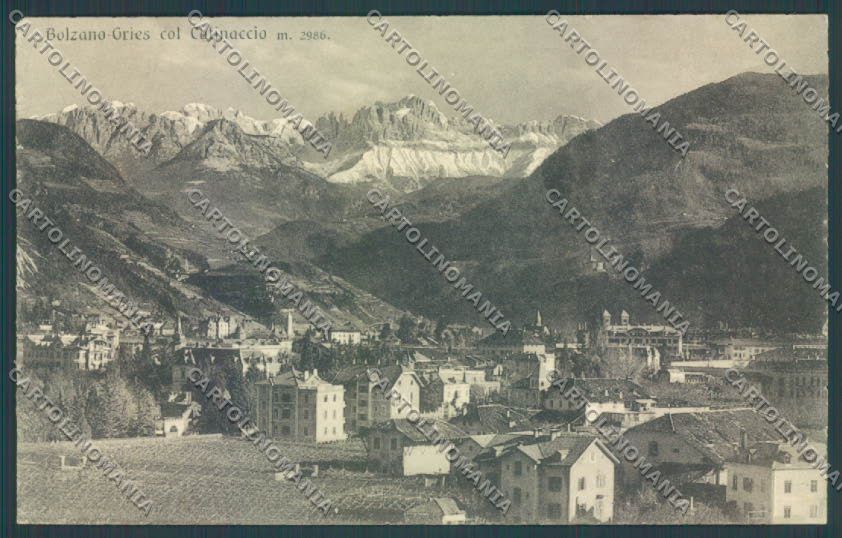 Bolzano Città cartolina ZT8487 – fronte