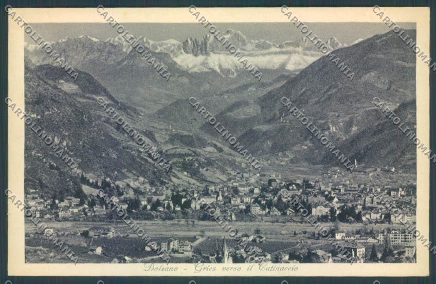 Bolzano Città cartolina ZT8499 – fronte