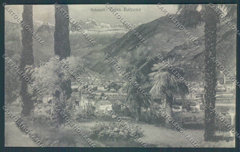 Bolzano Città cartolina ZT8500 – fronte