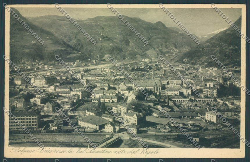Bolzano Città cartolina ZT8502 – fronte