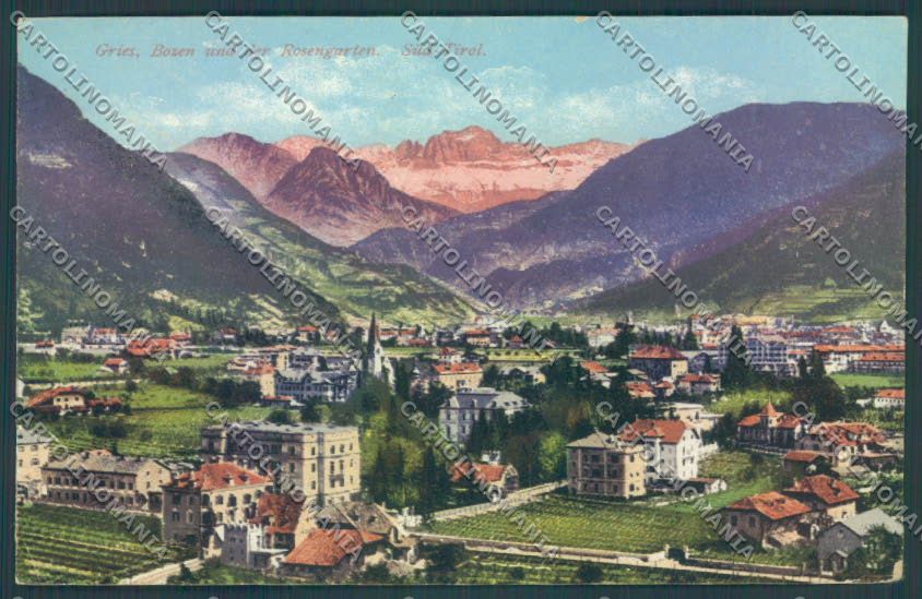 Bolzano Città cartolina ZT8512 – fronte
