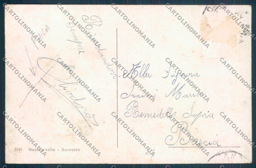 Bolzano Città PIEGA cartolina ZT8522 – retro
