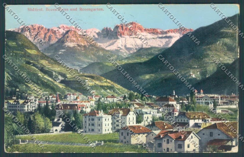 Bolzano Città cartolina ZT8523 – fronte