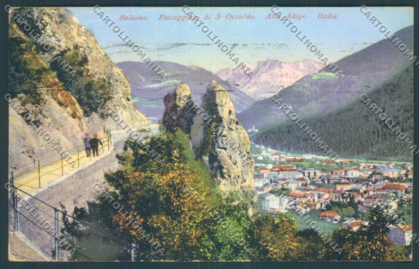 Bolzano Città cartolina ZT8536 – fronte