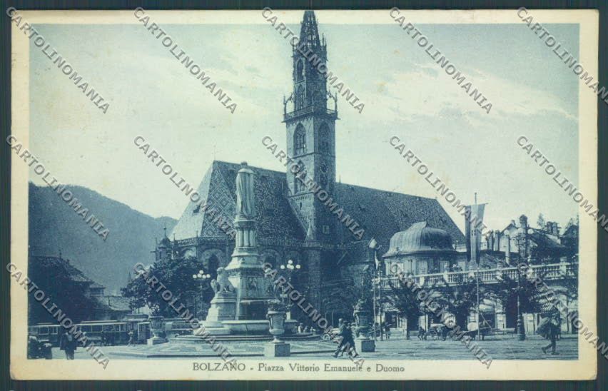 Bolzano Città cartolina ZT8539 – fronte