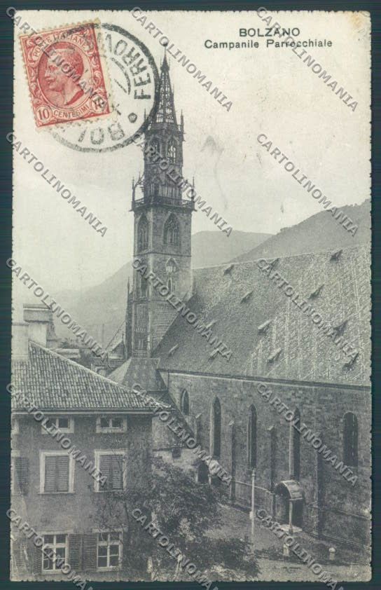 Bolzano Città cartolina ZT8542 – fronte