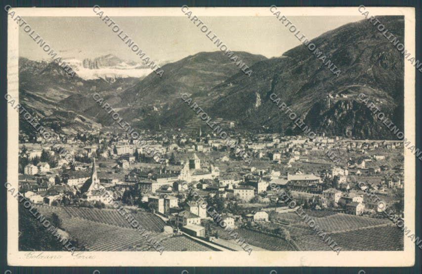 Bolzano Città cartolina ZT8547 – fronte