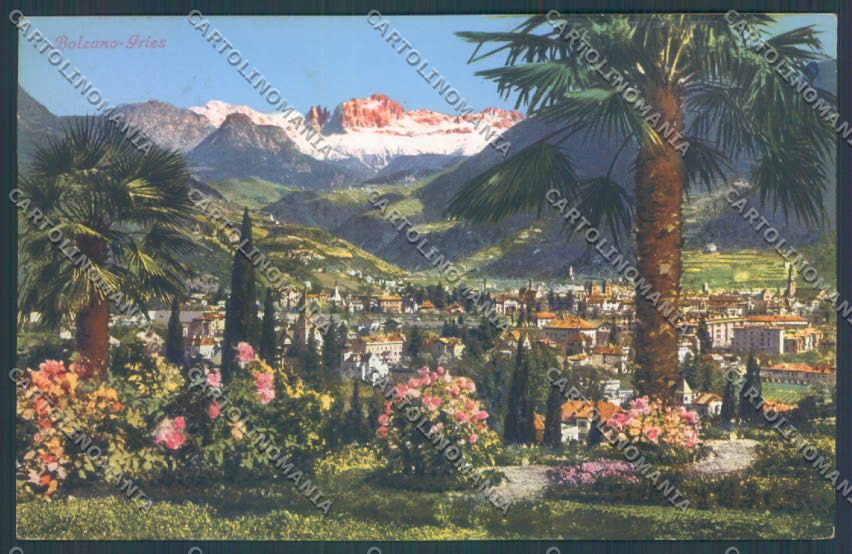Bolzano Città cartolina ZT8550 – fronte