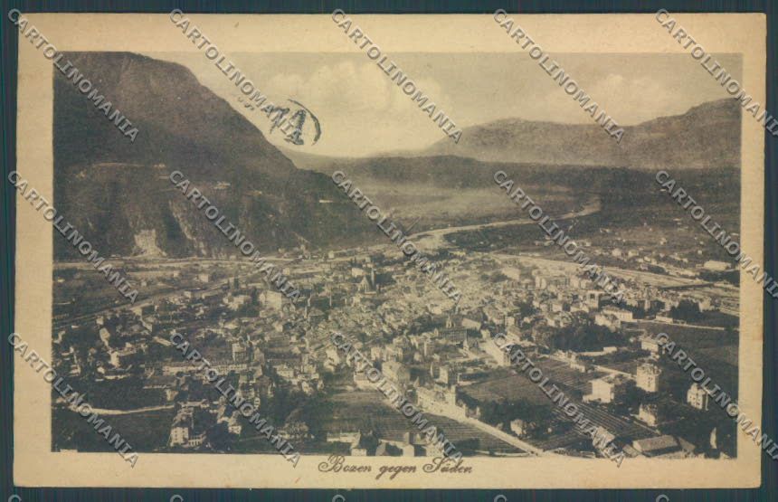 Bolzano Città cartolina ZT8556 – fronte