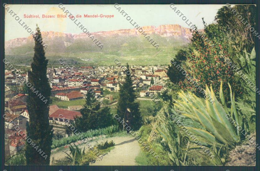 Bolzano Città PIEGHINA cartolina ZT8557 – fronte