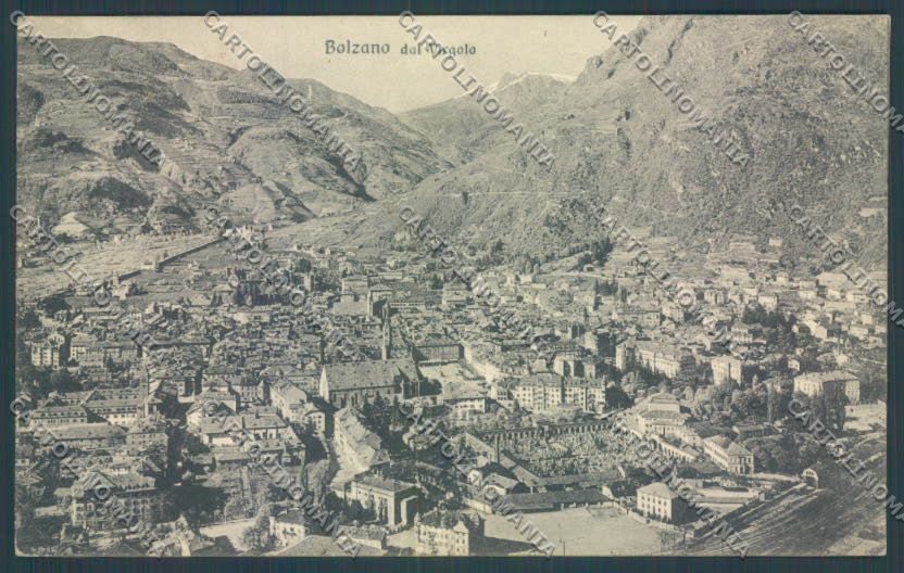Bolzano Città cartolina ZT8558 – fronte