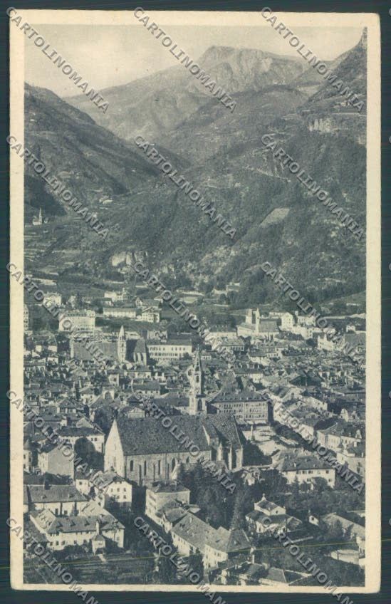 Bolzano Città cartolina ZT8560 – fronte