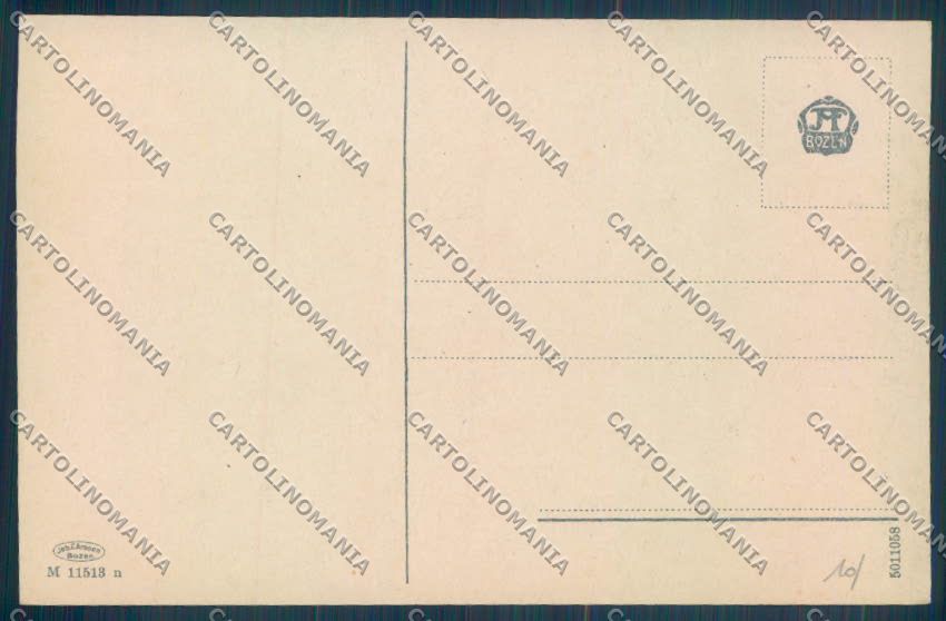 Bolzano Città cartolina ZT8561 – retro