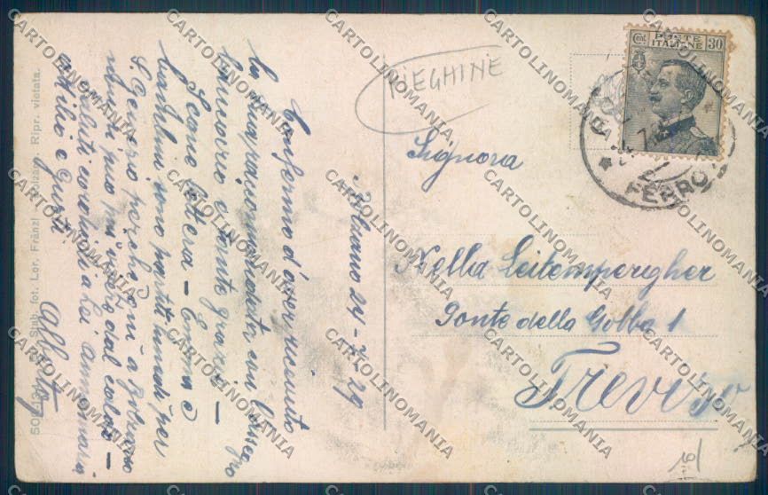 Bolzano Città PIEGHINE cartolina ZT8569 – retro