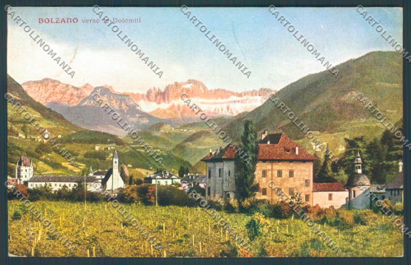 Bolzano Città cartolina ZT8571 – fronte
