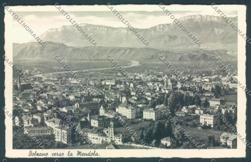 Bolzano Città PIEGHINA cartolina ZT8575 – fronte