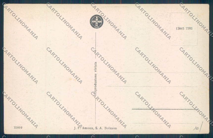 Bolzano Città cartolina ZT8576 – retro